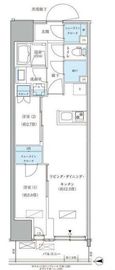 パークアクシス品川天王洲アイル 402 間取り図