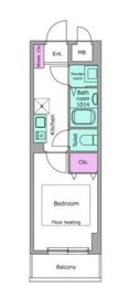 ラクラス菊名 403 間取り図