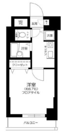 メインステージ日本橋人形町 2階 間取り図