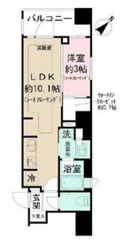 ピアース銀座レジデンス 3階 間取り図