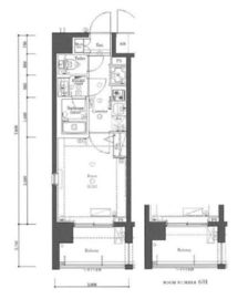 プロスタイルウェルス横浜天王町SHOKEN Residence 6階 間取り図