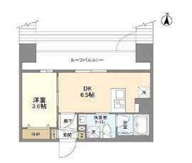 ウェルスクエア錦糸町SOUTH 702 間取り図