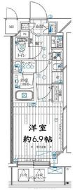 レガリス溝の口 406 間取り図