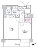 ダイワ芝浦ビル 1112 間取り図