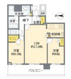 パークタワー晴海 29階 間取り図
