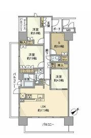 レジデントプレイス西葛西 6階 間取り図