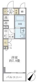 ジオエント駒込 404 間取り図