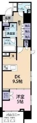 オープンレジデンシア日本橋横山町 6階 間取り図