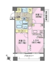 ヒルレジデンス大崎 4階 間取り図