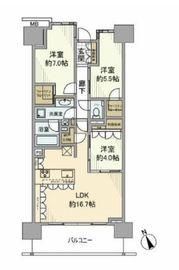 アトラス加賀 11階 間取り図