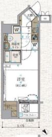 リヴシティ文京春日 3階 間取り図