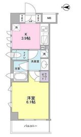リバーレ蒲田仲六郷 108 間取り図