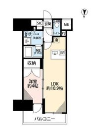 プレール・ドゥーク亀戸Ⅵ 2階 間取り図
