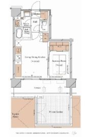 ブランシエスタ木場 101 間取り図