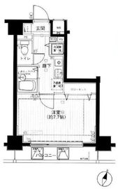メインステージ日本橋人形町 7階 間取り図