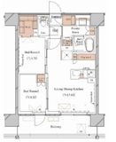 ブランシエスタ木場 312 間取り図