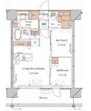 ブランシエスタ木場 502 間取り図