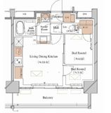 ブランシエスタ木場 705 間取り図