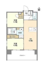 リテラス三ノ輪 1001 間取り図