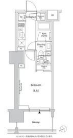 ザ・パークハビオ目白タワー 1504 間取り図