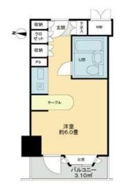インペリアル南麻布コート＆サテライト 4階 間取り図