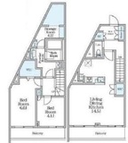 ルフォンリヴェント杉並永福 101 間取り図