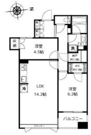 パークホームズ三軒茶屋アーバンレジデンス 5階 間取り図