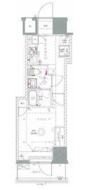 AZEST関内 1007 間取り図