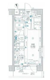 デュオステージ横濱赤門通り 2階 間取り図