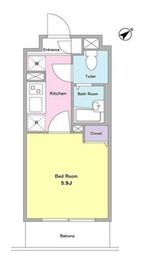 NTPRレジデンス大井町 310 間取り図