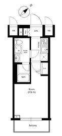 RELUXIA GRANDE横濱吉野町 (リルシアグランデ横濱吉野町) 8階 間取り図