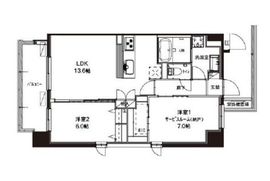 ブルーブラン新横浜 4階 間取り図