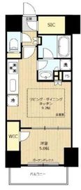 メイツ ザ・マークス新横浜 10階 間取り図