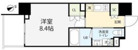 グランスイート麻布六本木 6階 間取り図