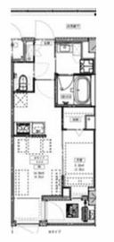 ルミーク北千住 304 間取り図