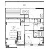 ルミーク北千住 502 間取り図