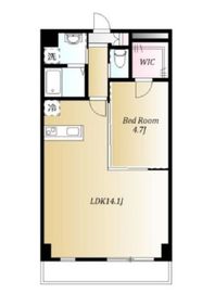 ペイザージュ本町 202 間取り図