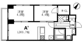 ペイザージュ本町 101 間取り図