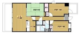 ひかるコート横浜 703 間取り図