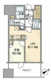 麻布台ヒルズレジデンスB 7階 間取り図