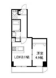 ペイザージュ本町 301 間取り図