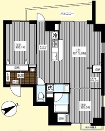 森ビル 6階 間取り図