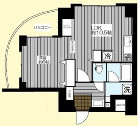 森ビル 6階 間取り図