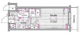 グランド・ガーラ横濱山下町 4階 間取り図