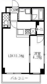 ペイザージュ本町 205 間取り図