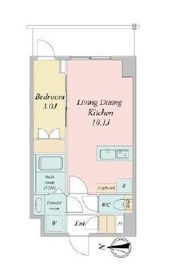 LIME RESIDENCE KAWAGUCHI EAST 418 間取り図