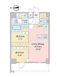 LIME RESIDENCE KAWAGUCHI EAST 805 間取り図