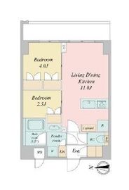 LIME RESIDENCE KAWAGUCHI EAST 606 間取り図
