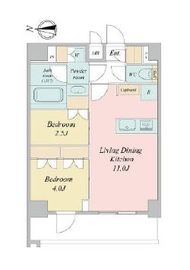 LIME RESIDENCE KAWAGUCHI EAST 605 間取り図
