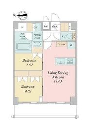 LIME RESIDENCE KAWAGUCHI EAST 602 間取り図